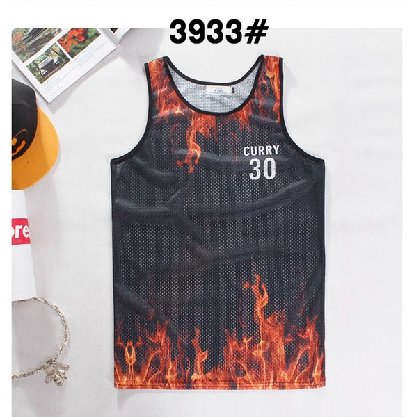 Мъжки дишащи удобни спортни 3D летни потници Чикаго Булс, Хип-Хоп, Миньоните анимирани