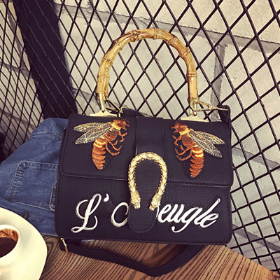 Γυναικεία μοναδική κυψέλες τσάντα σε διάφορα χρώματα