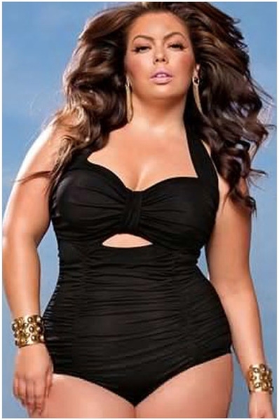 Дамски макси бански големи размери в два модела цикламен и черен 