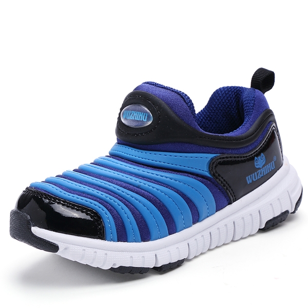 Παιδικά πάνινα παπούτσια για κορίτσια και αγόρια χωρίς κορδόνια σε γκρι, μαύρο, μοβ και ροζ  - αναπωεύσιμα