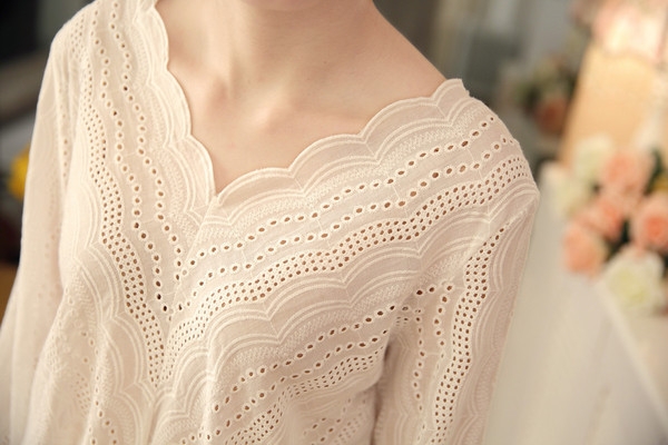 Οι γυναίκες φορούν πουκάμισα με μακριά και κοντό μανίκι V - λαιμό - άνοιξη, καλοκαίρι και το φθινόπωρο