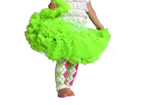 Διαφανής φούστα για κορίτσια σε μια ποικιλία χρωμάτων και αποχρώσεων