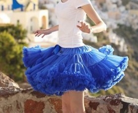 Διαφανής φούστα για κορίτσια σε μια ποικιλία χρωμάτων και αποχρώσεων