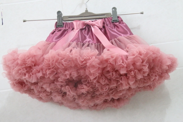 Διαφανής φούστα για κορίτσια σε μια ποικιλία χρωμάτων και αποχρώσεων