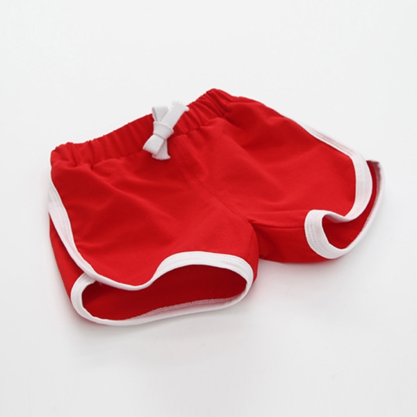 Παιδική μπλούζα κοντομάνικη και σορτς για κορίτσια και αγόρια με κόκκινο και μπλε χρώμα