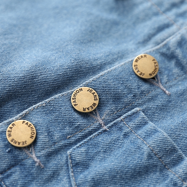 Κομψό παιδικό ολόσωμο παντελόνι για κορίτσια με υψηλή μέση