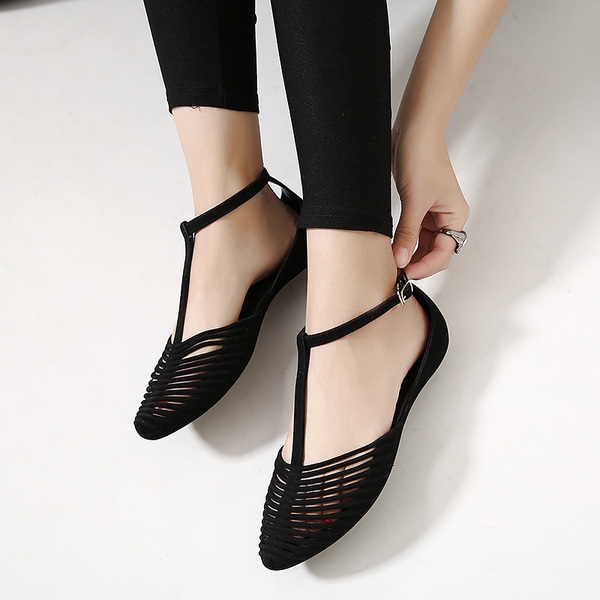 Οι γυναίκες έκλεισε σανδάλια - απότομη, μαύρο, κόκκινο, μοβ, γκρι και μπεζ