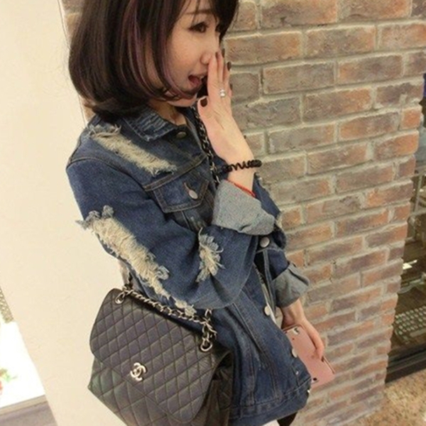 κομψό σακάκι μήκος και πλάτος μοντέλο Γυναικών ασταθής