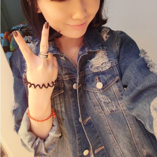 κομψό σακάκι μήκος και πλάτος μοντέλο Γυναικών ασταθής