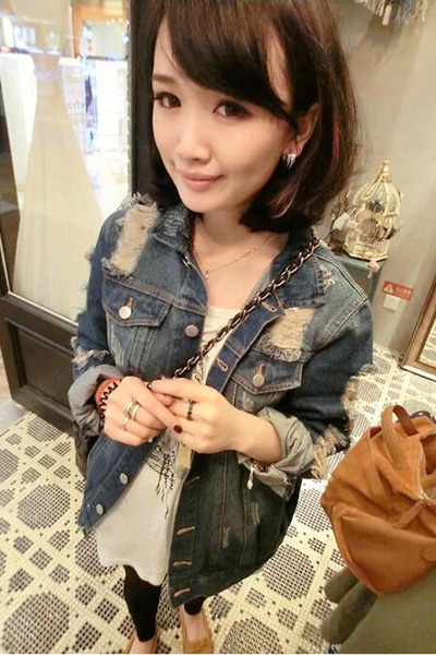 κομψό σακάκι μήκος και πλάτος μοντέλο Γυναικών ασταθής