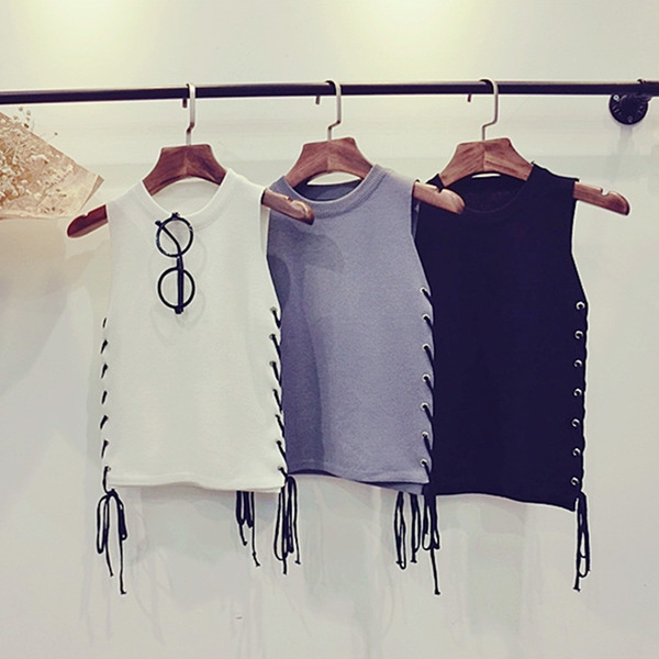 Οι γυναίκες Top τρία χρώματα: Λευκό, Μαύρο, Γκρι