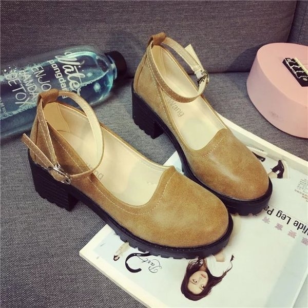 Дамски стилни затворени сандали с лек ток в черен, сив, бежов, тъмнозелен цвят