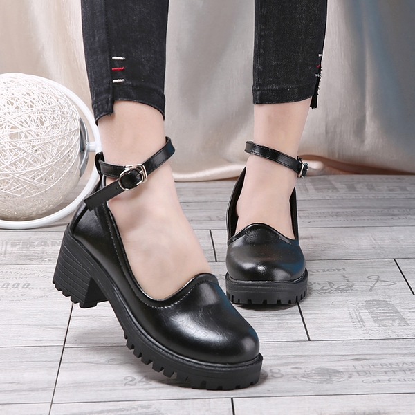 Дамски стилни затворени сандали с лек ток в черен, сив, бежов, тъмнозелен цвят