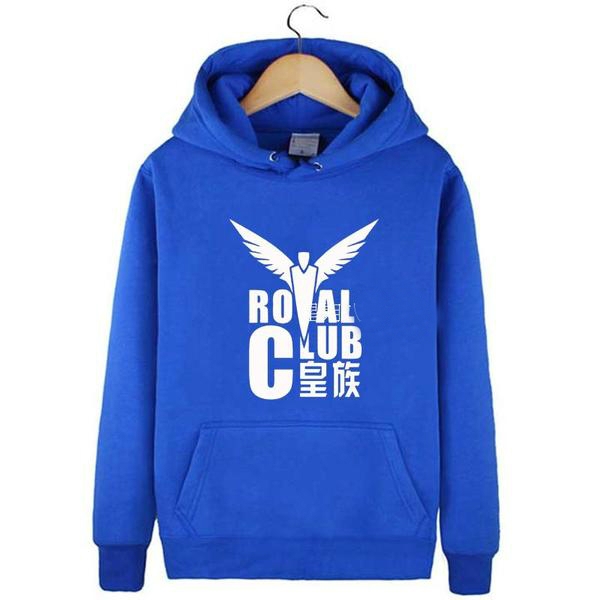 Мъжки пролетно-есенни суичери с дълъг ръкав и качулка в няколко цвята черен, син, сив, червен