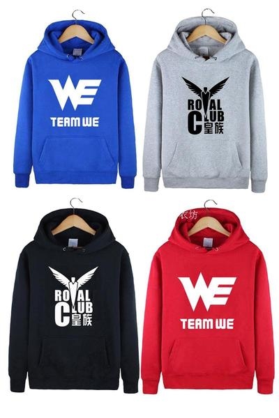 Мъжки пролетно-есенни суичери с дълъг ръкав и качулка в няколко цвята черен, син, сив, червен