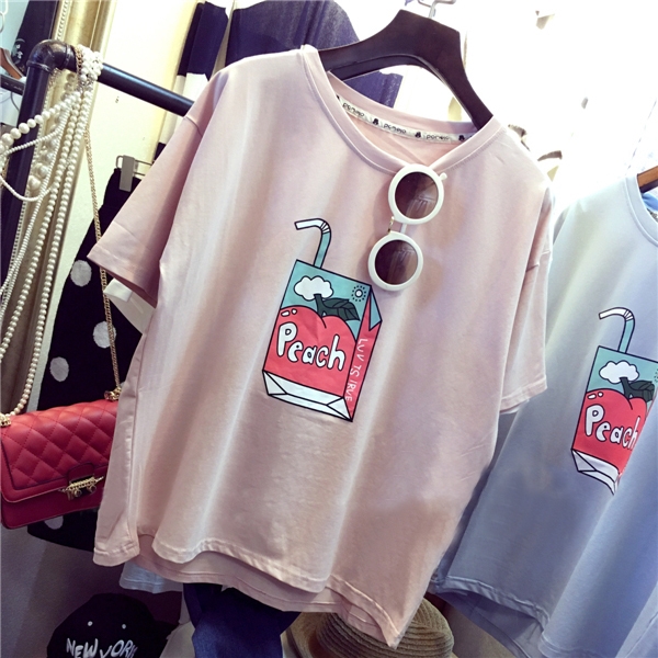 Пролетно-лятна блуза с апликация