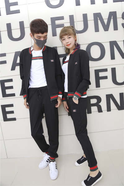 Дамски екип за спорт и ежедневие с ластик