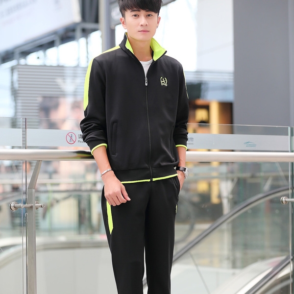 Мъжки спортен екип от 2 части в различни цветови комбинации