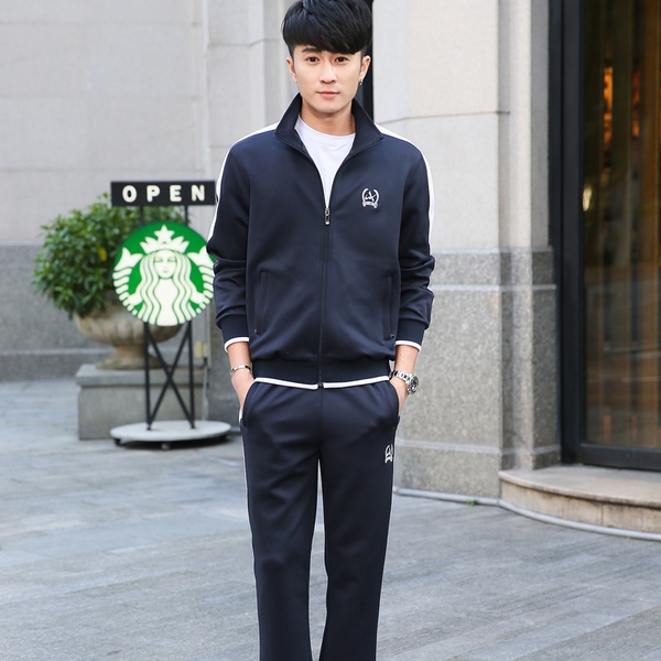 Мъжки спортен екип от 2 части в различни цветови комбинации