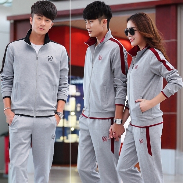 Мъжки спортен екип от 2 части в различни цветови комбинации