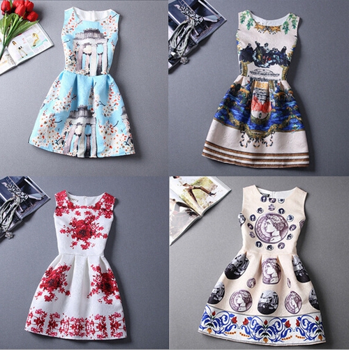 Уникална рокля в различни мотиви и шарки