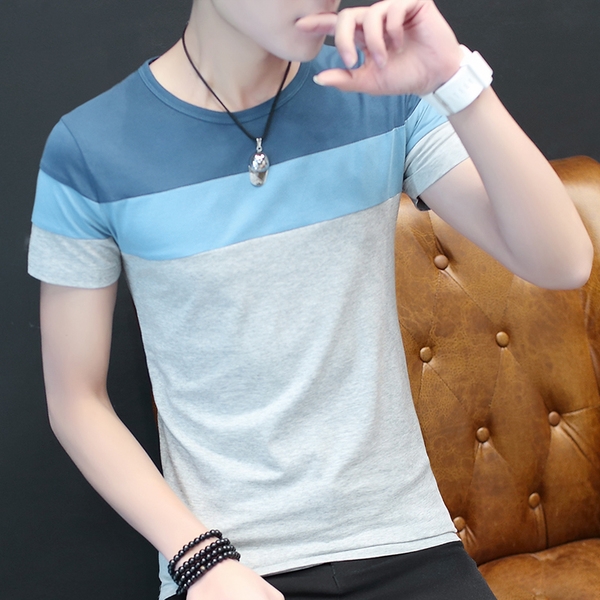 Мъжка лятна тениска в различни цветове