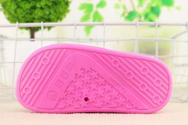 Детски гумени чехли за момчета и момичета в син и розов цвят с изображения