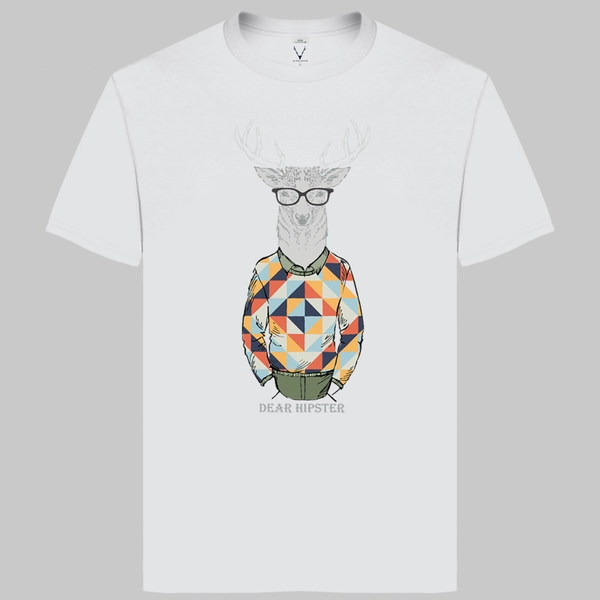 Къс ръкав много модели с различни изображения в бяло и черно