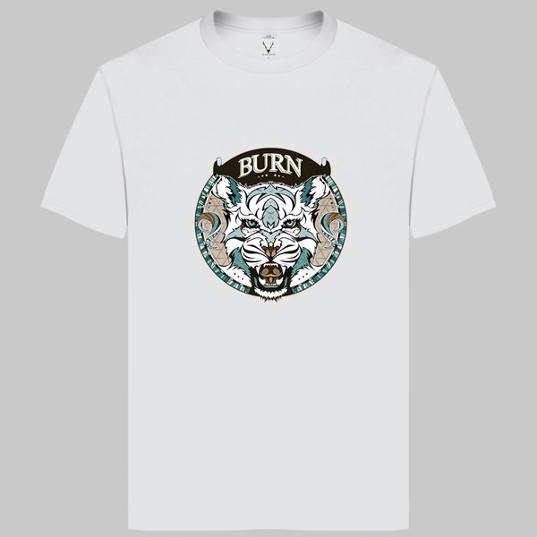 Къс ръкав много модели с различни изображения в бяло и черно