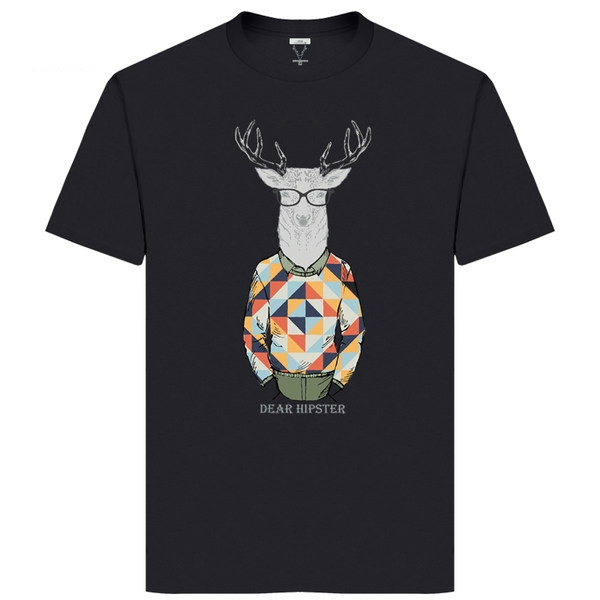 Къс ръкав много модели с различни изображения в бяло и черно