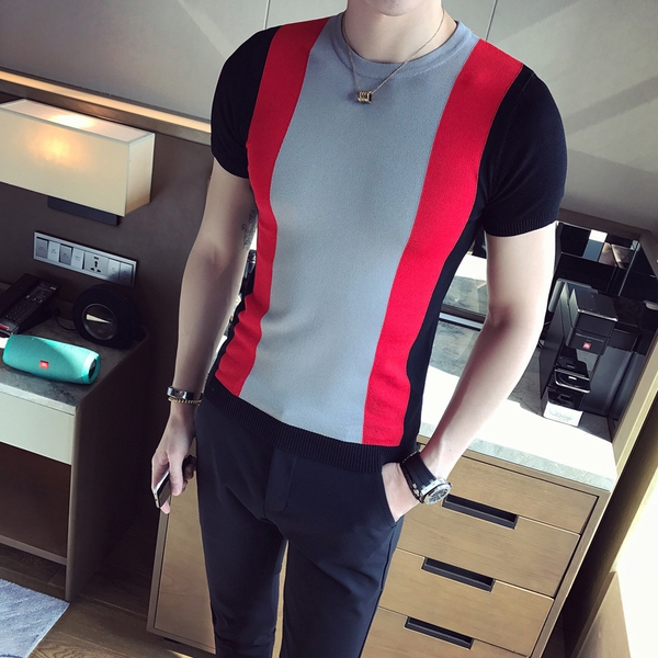 Памучна пролетна тениска в 3 цвята