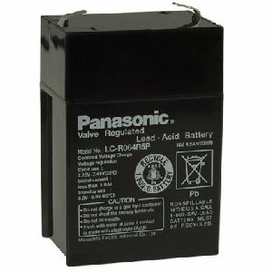 PANASONIC 6V 4.5AH / LC-R064R5P