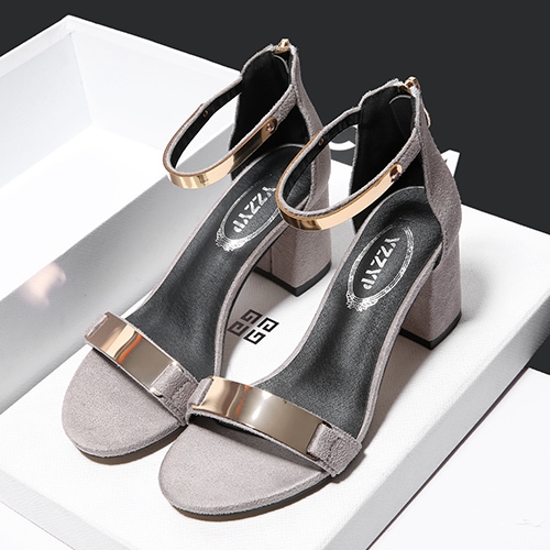 Дамски летни сандали удоби с ниско токче Бордо Черни Сиви