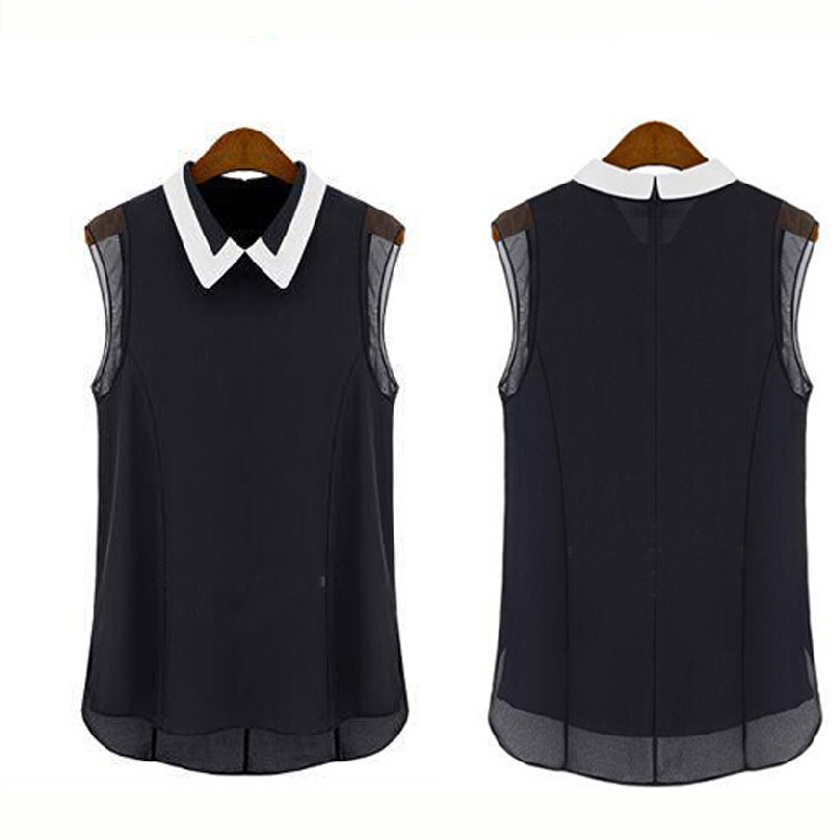 Черно-бял потник с якичка