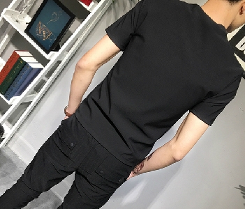 Мъжка вталена тениска нов модел 2017 в различни цветове