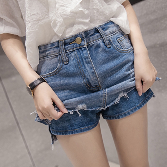 Άνοιξη τζιν φούστα / σορτς