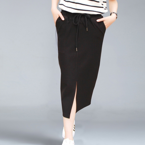 Ελαστική φούστα με συνδέσεις είναι κατάλληλες για όλες τις εποχές