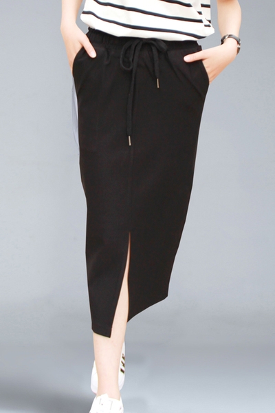 Ελαστική φούστα με συνδέσεις είναι κατάλληλες για όλες τις εποχές