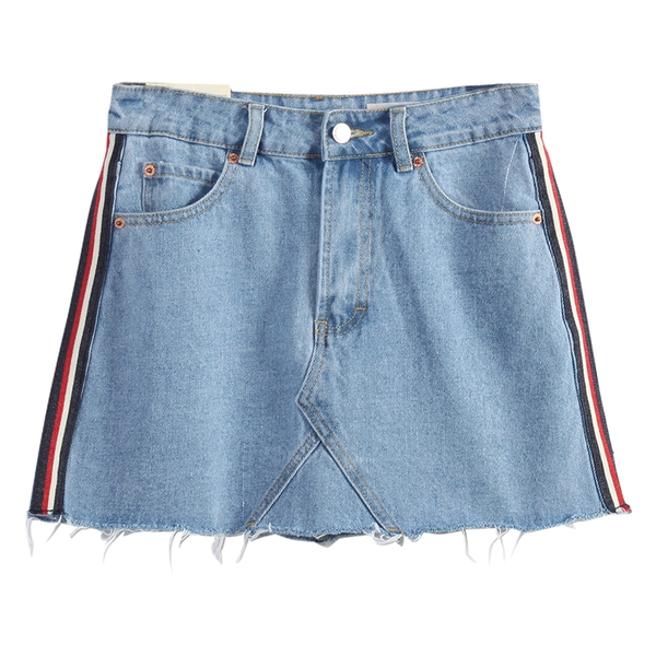 Μοναδικό κυρίες σύντομη τζιν φούστα 2017