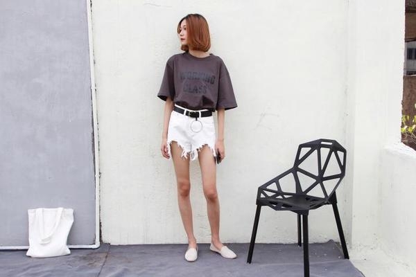 Широки къси дънкови панталони в 3 цвята