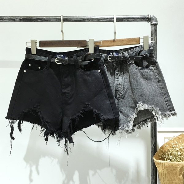 Широки къси дънкови панталони в 3 цвята