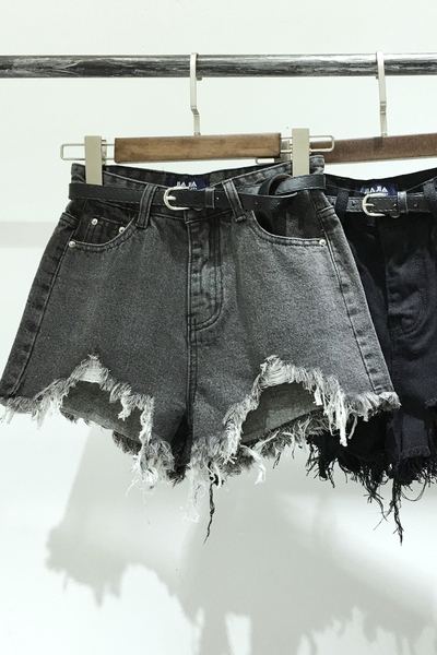 Широки къси дънкови панталони в 3 цвята