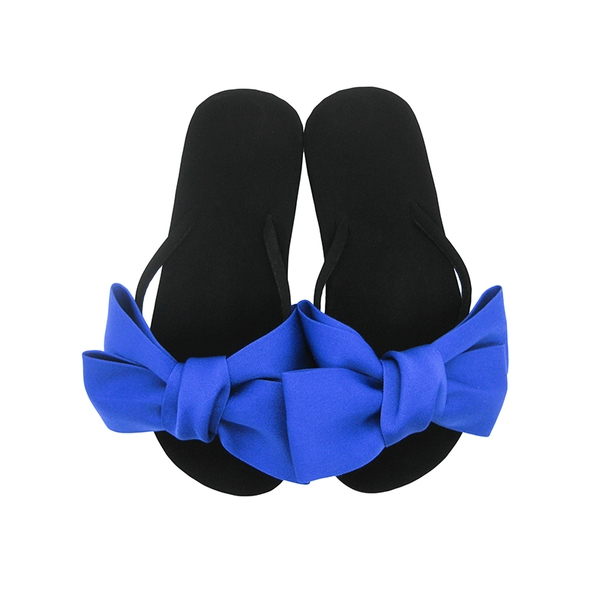 НОВИ дамски чехли два модела: на платформа и ниски с панделка