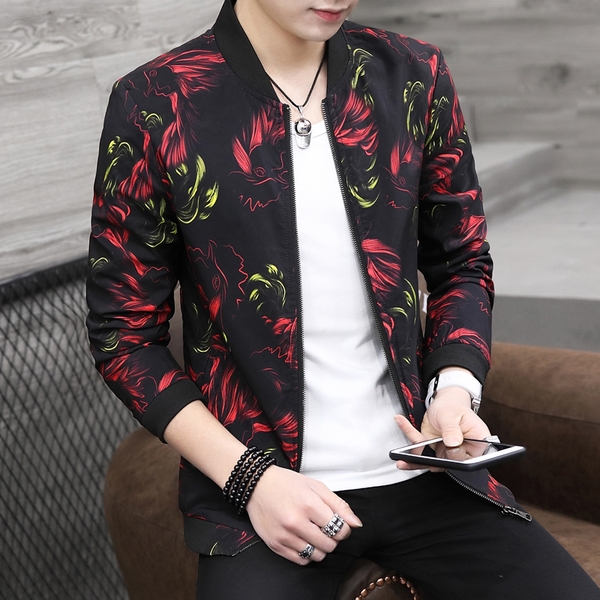 Нова гама модели мъжки пролетни и есенни удобни стилни якета с основен материал полиестър