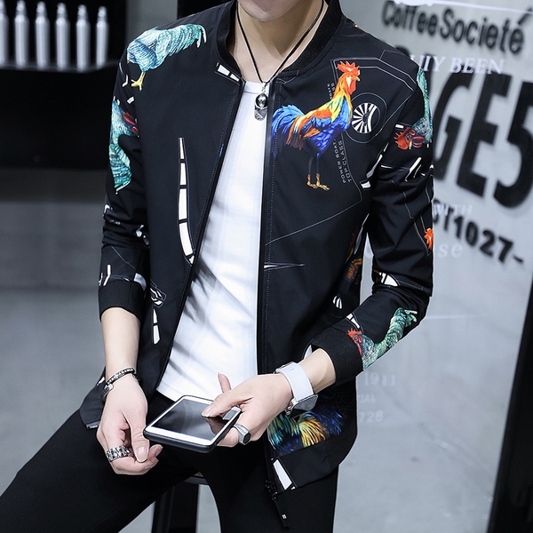 Нова гама модели мъжки пролетни и есенни удобни стилни якета с основен материал полиестър