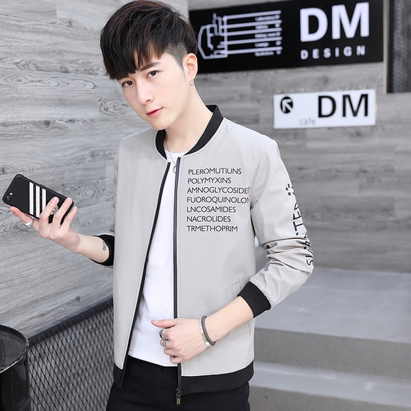 Нова гама модели мъжки пролетни и есенни удобни стилни якета с основен материал полиестър