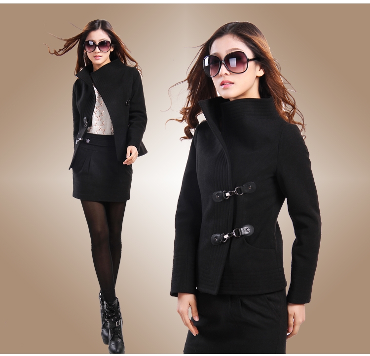 Дамско късо палто черно, червено жълто, синьо пролетно и есенно