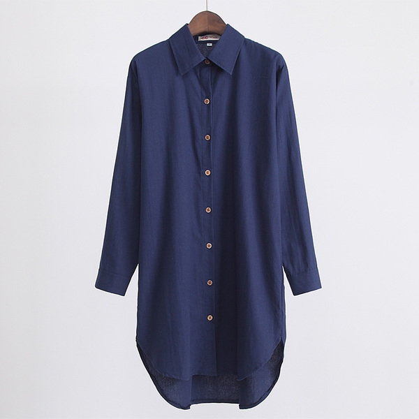 Дамски дълги ежедневни  ризи в няколко цвята