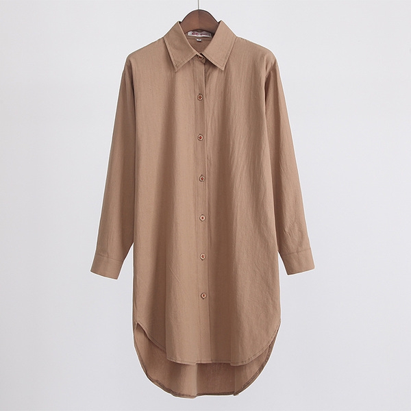 Дамски дълги ежедневни  ризи в няколко цвята