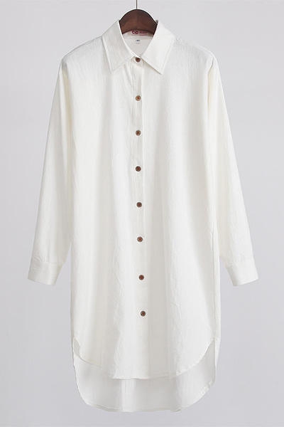 Дамски дълги ежедневни  ризи в няколко цвята